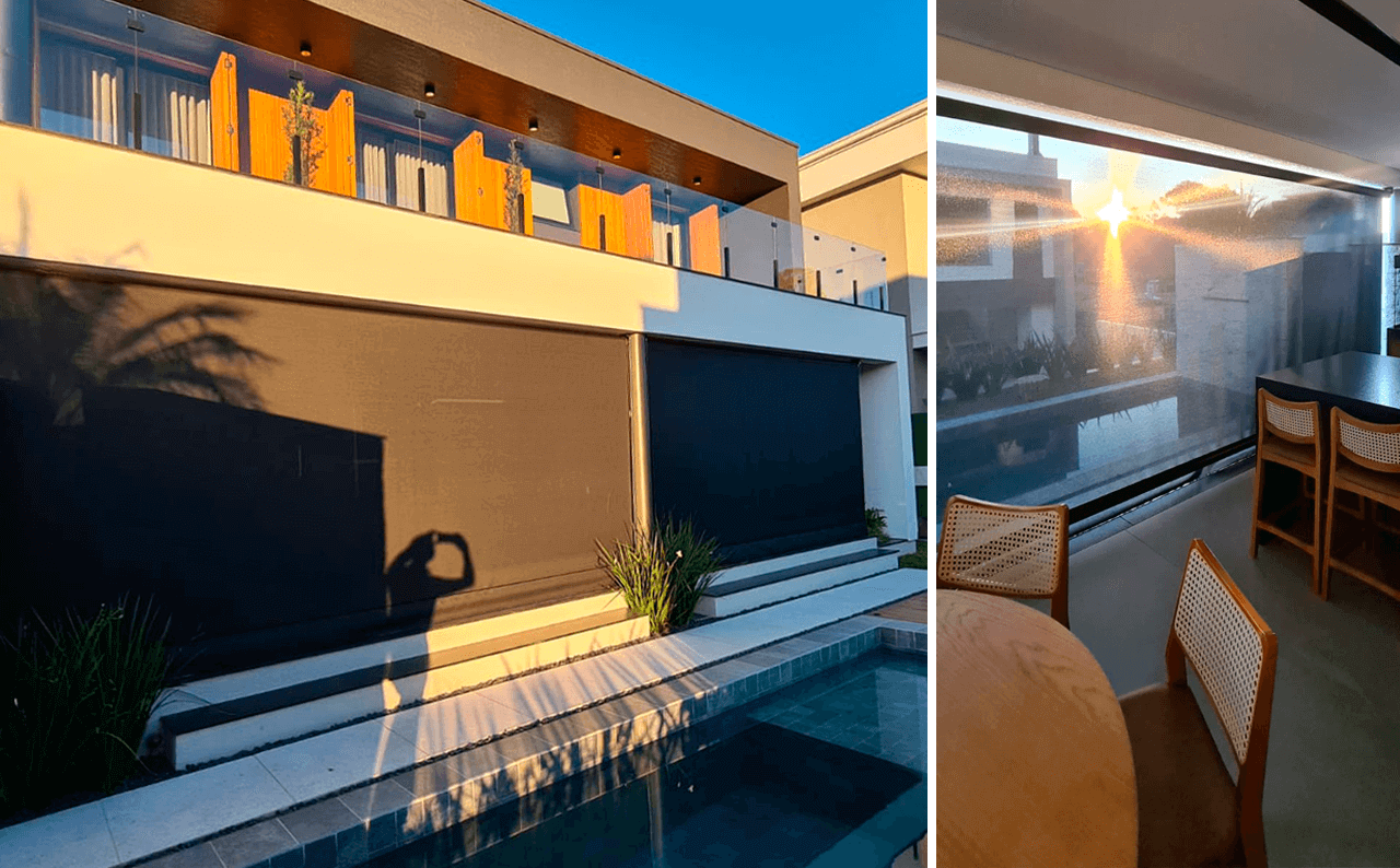 Proteção Solar: Toldo Hunter Douglas para sua Casa